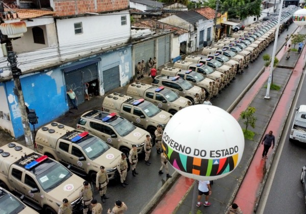POLÍCIA MILITAR DA BAHIA RECEBE 136 NOVAS VIATURAS PARA SALVADOR, RMS E INTERIOR