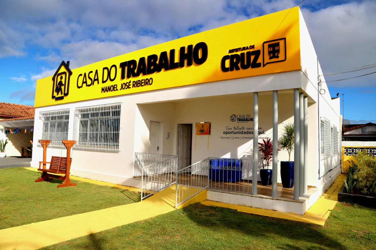 CASA DO TRABALHO ABRE INSCRIÇÕES PARA CURSOS GRATUITOS DE QUALIFICAÇÃO EM CRUZ DAS ALMAS