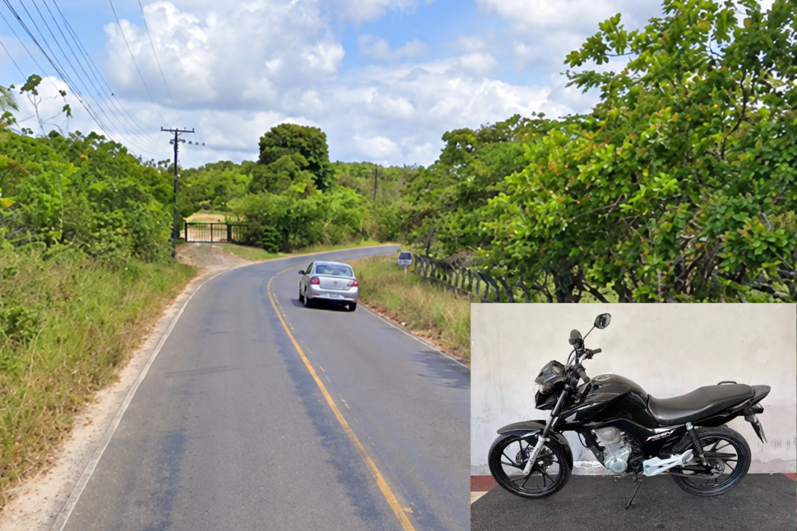 HONDA CG 160 FAN É ROUBADA NA ESTRADA DE MARAGOGIPINHO, EM ARATUÍPE