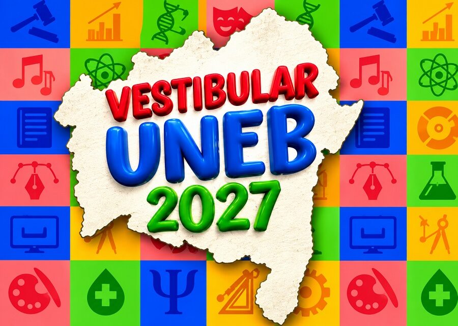 UNEB ABRE INSCRIÇÕES PARA VESTIBULAR 2027 NESTA TERÇA-FEIRA COM MAIS DE 4,3 MIL VAGAS