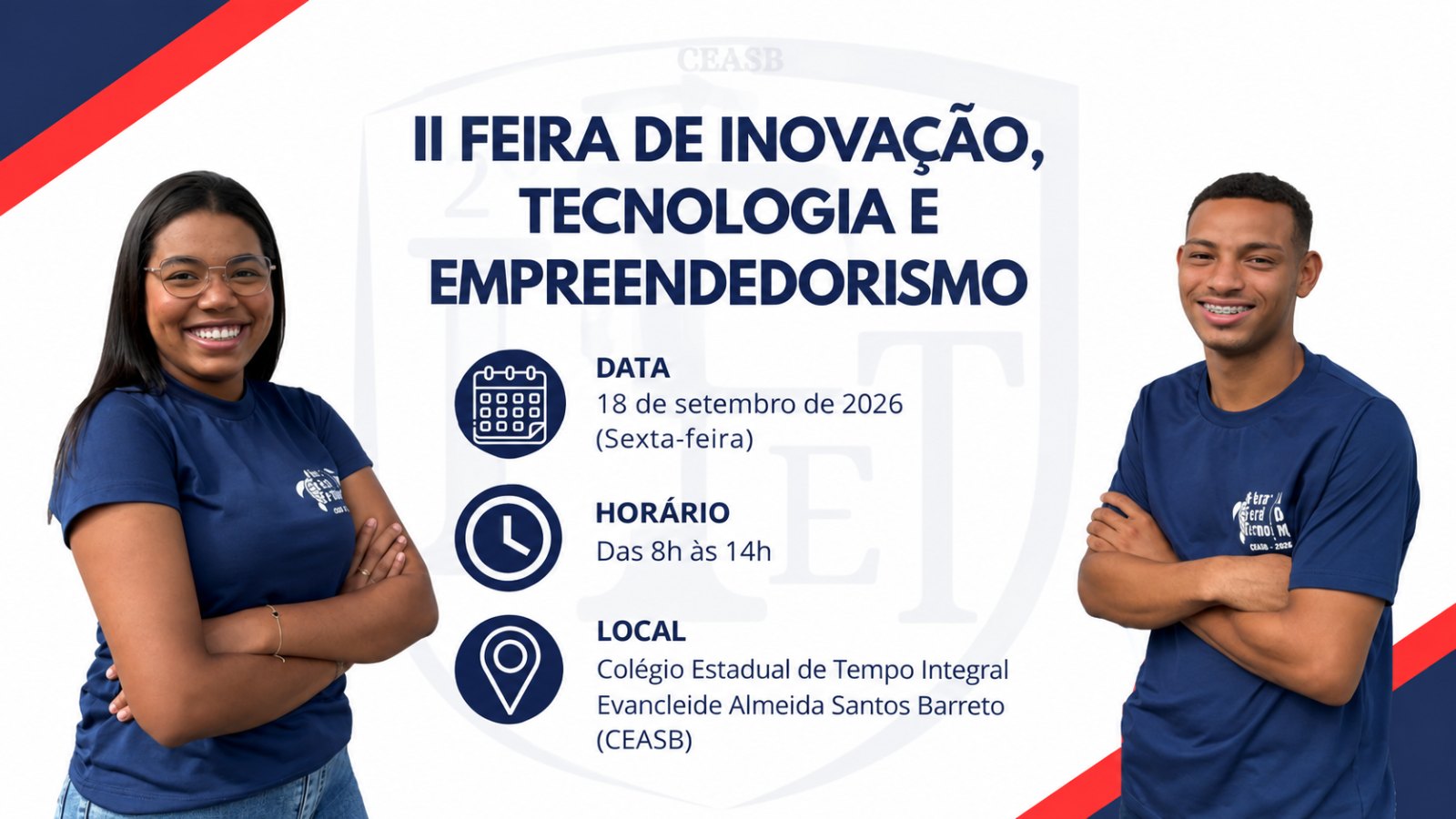 ESTUDANTES PROMOVEM FEIRA COM PROJETOS DE INOVAÇÃO, TECNOLOGIA E EMPREENDEDORISMO NO COLÉGIO DE TEMPO INTEGRAL EVANCLEIDE EM MUNIZ FERREIRA