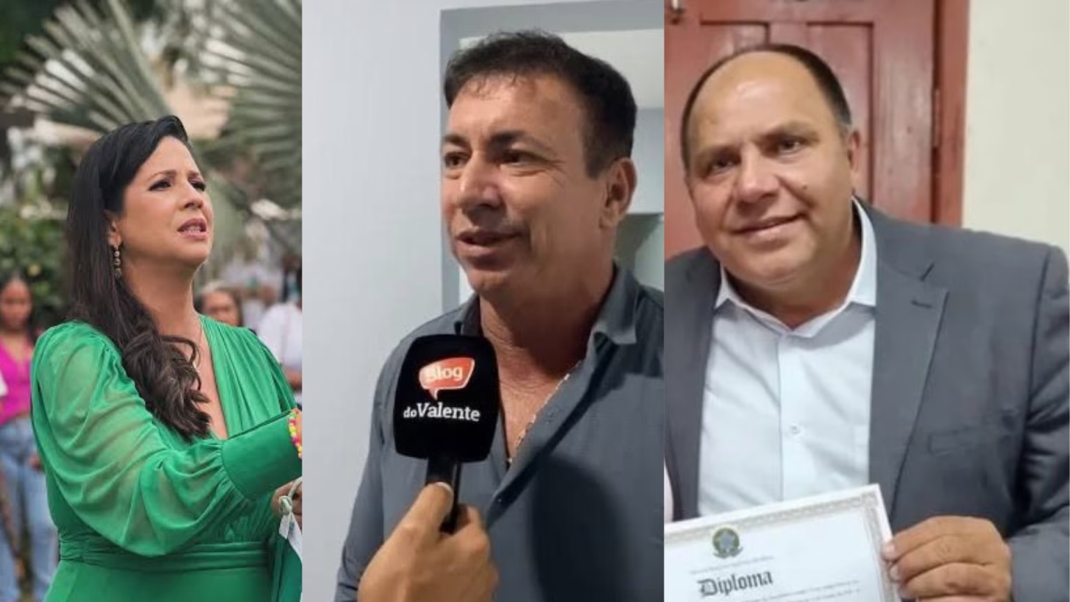 Ditinho recebe apoio da prefeita Renata Nogueira e de Ito de Bêga em Conceição do Almeida