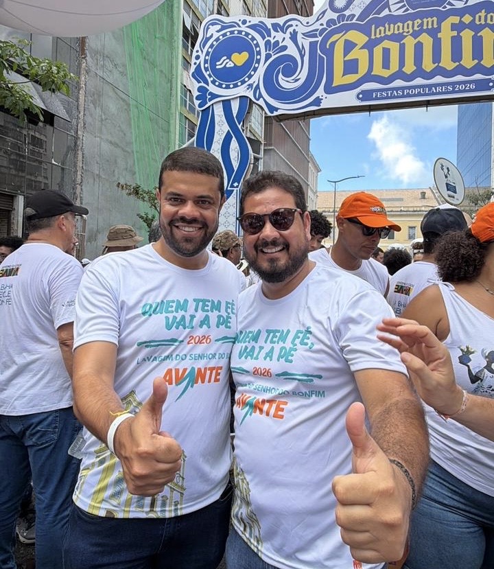 Renan de Romualdo caminha no Bonfim com Léo de Neco e reforça apoio à pré-candidatura