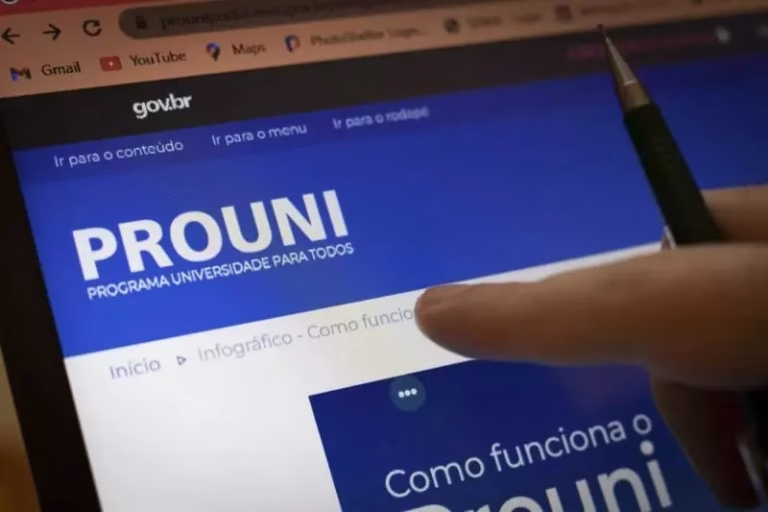 INSCRIÇÕES PARA O PROUNI DO SEGUNDO SEMESTRE COMEÇAM NESTA TERÇA-FEIRA